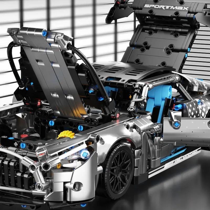 1:14 Scale Buildable Mercedes AMG GT Black Series Hypercar Display Model Kit (1466 pcs)