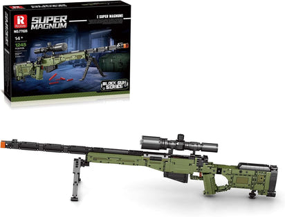 Buildable AWM Sniper Rifle Display Model Kit (1245 pcs)