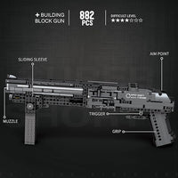 Buildable Super-Shorty Shotgun Display Model Kit (882 pcs)