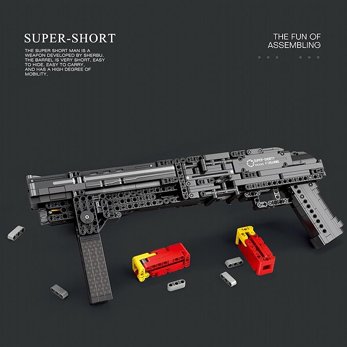 Buildable Super-Shorty Shotgun Display Model Kit (882 pcs)