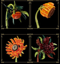 Buildable Sunflower Dual-Design Model Kit (1328 pcs)