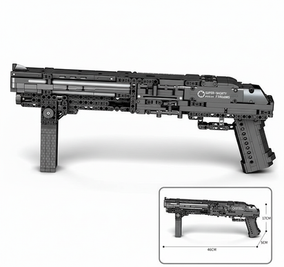 Buildable Super-Shorty Shotgun Display Model Kit (882 pcs)