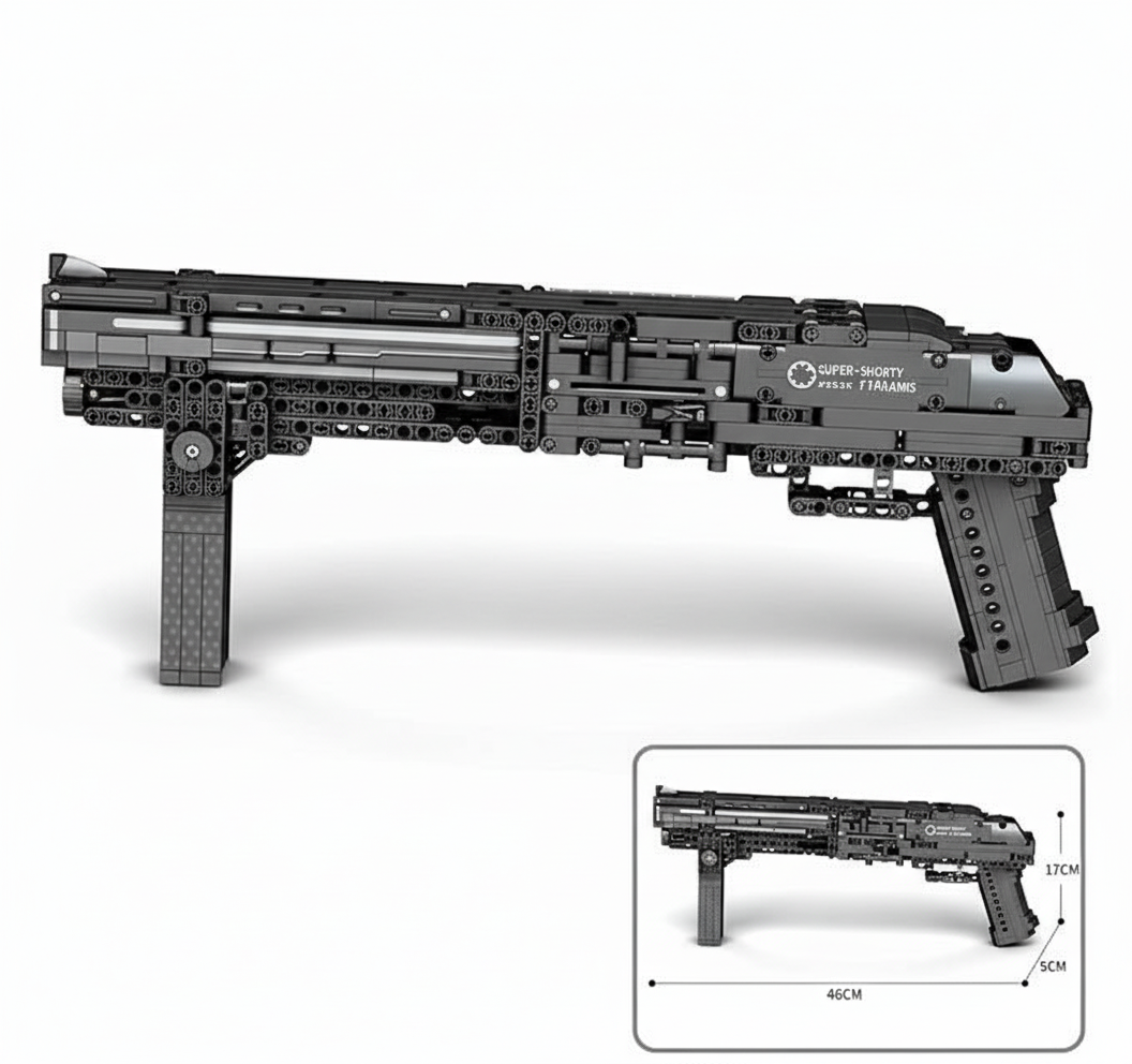 Buildable Super-Shorty Shotgun Display Model Kit (882 pcs)