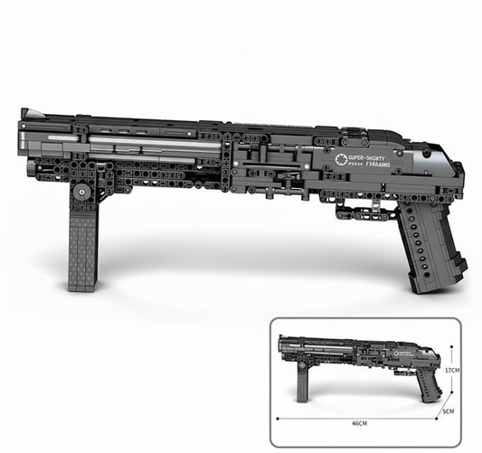 Buildable Super-Shorty Shotgun Display Model Kit (882 pcs)