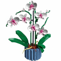 Buildable Orchid Pot Plant (711 pcs)