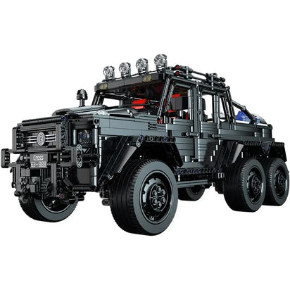 1:8  Scale Buildable Mercedes AMG G63 6x6 Off-Road Pickup Model Kit (3224 pcs)