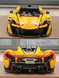 1:8 Scale Buildable McLaren P1 Hypercar Model Kit (3893 pcs)