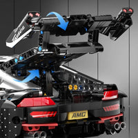 1:14 Scale Buildable Mercedes AMG GT Black Series Hypercar Display Model Kit (1466 pcs)