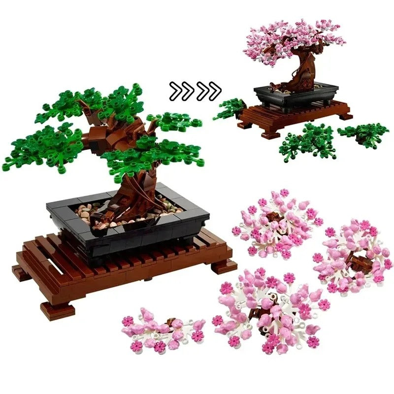 Buildable Bonsai Tree Model (878 pcs)
