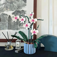 Buildable Orchid Pot Plant (711 pcs)