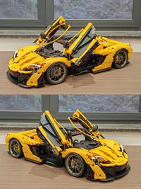 1:8 Scale Buildable McLaren P1 Hypercar Model Kit (3893 pcs)
