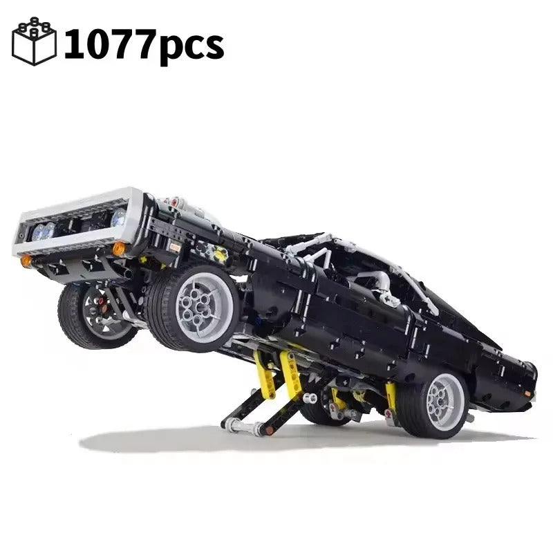 1:14 Scale Buildable Dodge Charger Muscle Car Model Kit (1077 pcs)