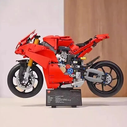 1-12 Scale Buildable Ducati Panigale V4 (1603 pcs)