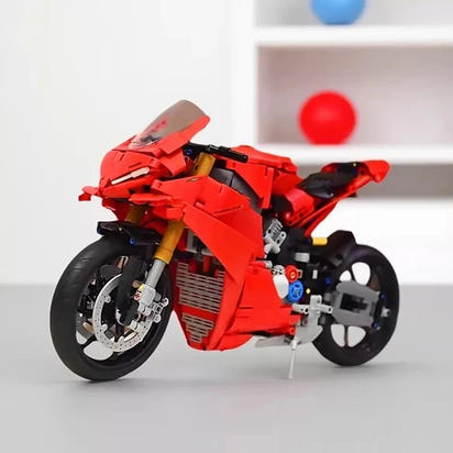 1-12 Scale Buildable Ducati Panigale V4 (1603 pcs)