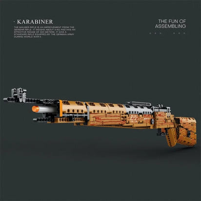 Buildable Kar98K Sniper Rifle Display Model Kit (1028 pcs)