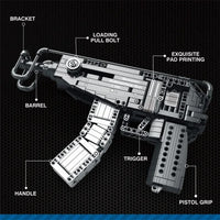 Buildable Scorpion Submachine Gun Display Model Kit (566 pcs)