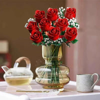 Buildable Romantic Rose Bouquet (968 pcs)
