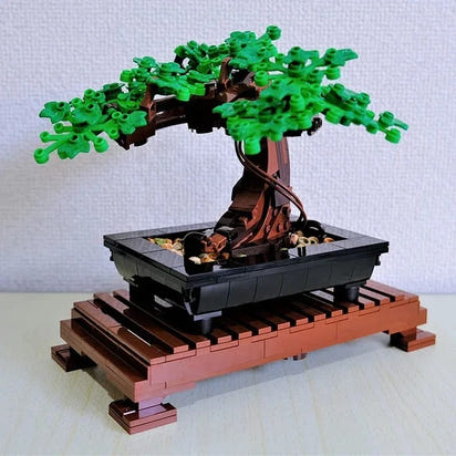 Buildable Bonsai Tree Model (878 pcs)