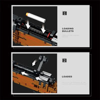 Buildable Kar98K Sniper Rifle Display Model Kit (1028 pcs)