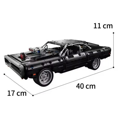 1:14 Scale Buildable Dodge Charger Muscle Car Model Kit (1077 pcs)