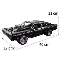 1:14 Scale Buildable Dodge Charger Muscle Car Model Kit (1077 pcs)