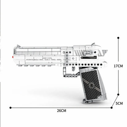Buildable Desert Eagle Display Model Kit (408 pcs)