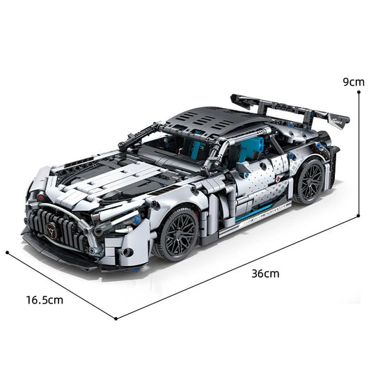 1:14 Scale Buildable Mercedes AMG GT Black Series Hypercar Display Model Kit (1466 pcs)