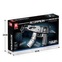 Buildable Scorpion Submachine Gun Display Model Kit (566 pcs)