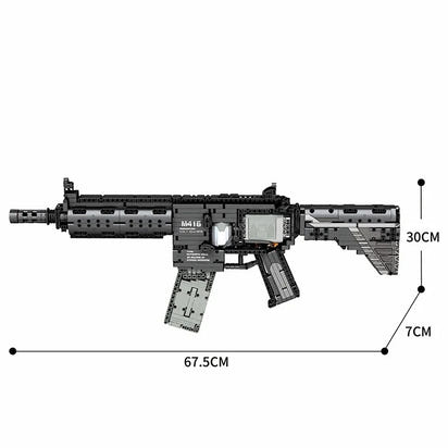 Buildable M416 Assault Rifle Display Model Kit (1188 pcs)