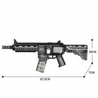 Buildable M416 Assault Rifle Display Model Kit (1188 pcs)