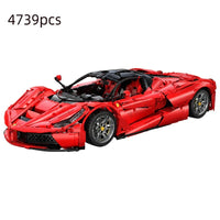 1:8 Scale Buildable LaFerrari Hypercar Display Model Kit (4739 pcs)