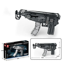 Buildable Scorpion Submachine Gun Display Model Kit (566 pcs)